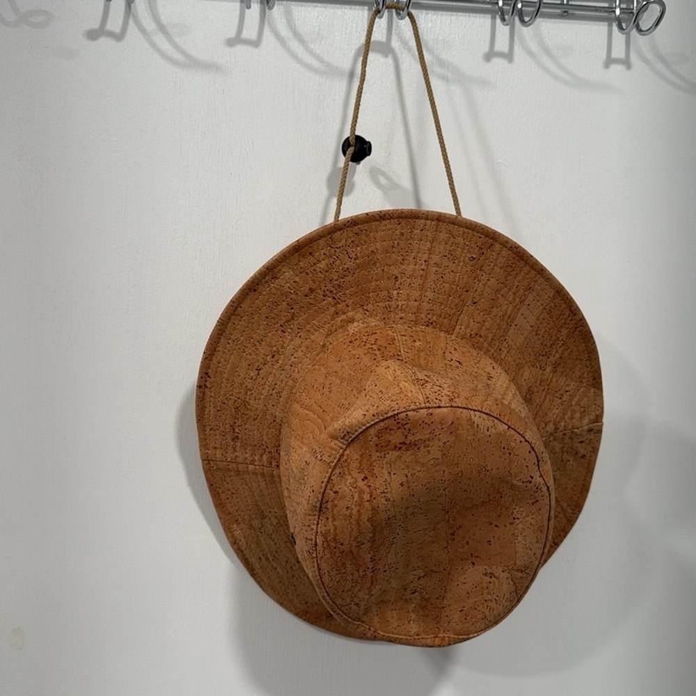 Stylish Tan Cork Fedora